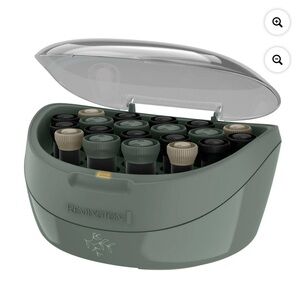 Remington Hair Roller Set - Sage Green with Cream Caps